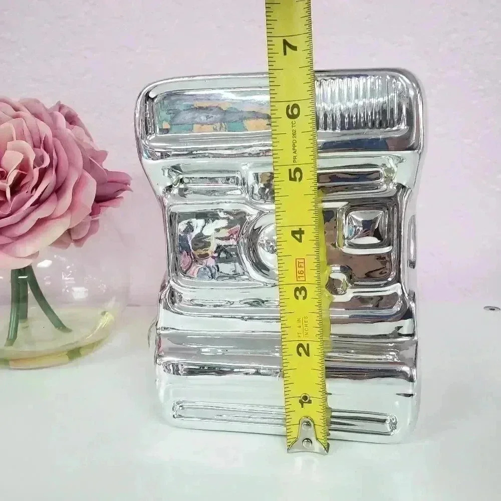 Silver Chrome Ceramic Camera Bank - Picture 8 of 8